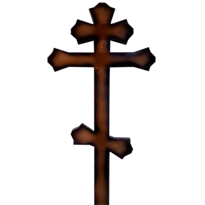 Крест сосновый Фигурный